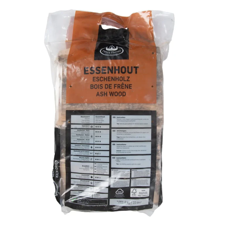 Essenhout – 20 plastic zakken