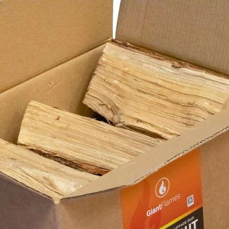 64 dozen Giant Flames haardhout gemengd hard eiken / haagbeuk mix FSC